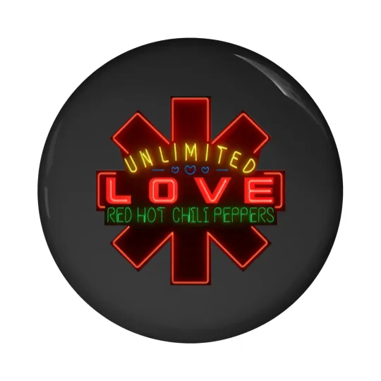 Discover Red Hot Chili Peppers Unlimited Love World Tour 2022 Pin Buttons, Red Hot Chili Peppers Tour 2022 Pin Buttons