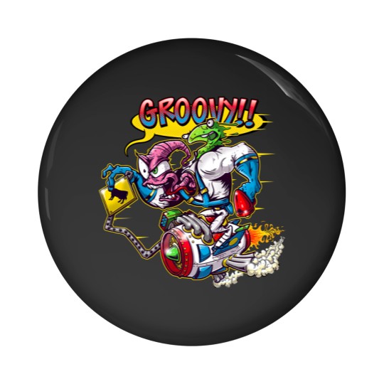 Discover Worm Fink - Earthworm Jim - Pin Buttons