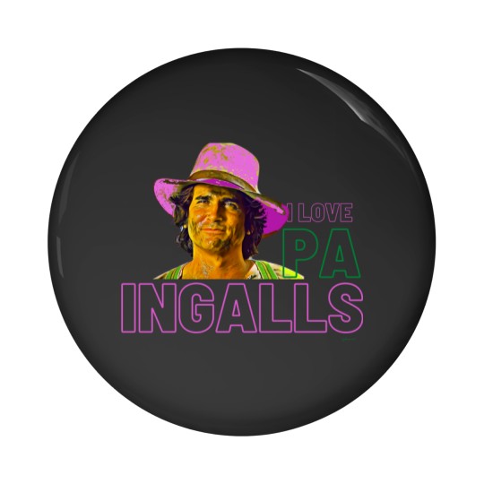 Discover PA INGALLS - Little House On The Prairie - Pin Buttons