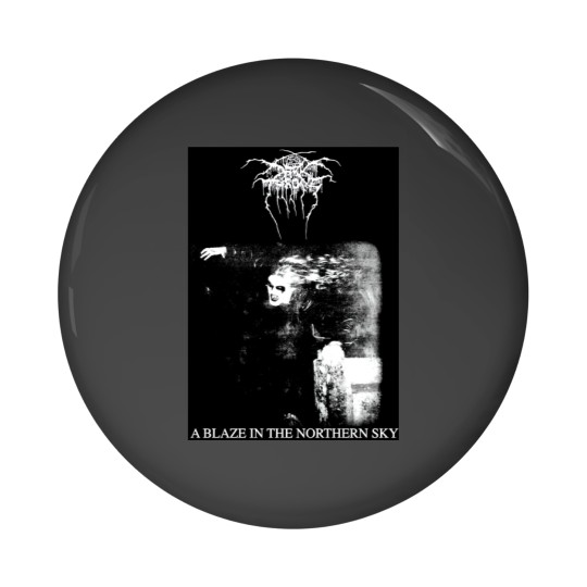 Discover Darkthrone Pin Buttons, A Blaze In The Northern Sky Black Metal Norwegian Black Metal Pin Buttons