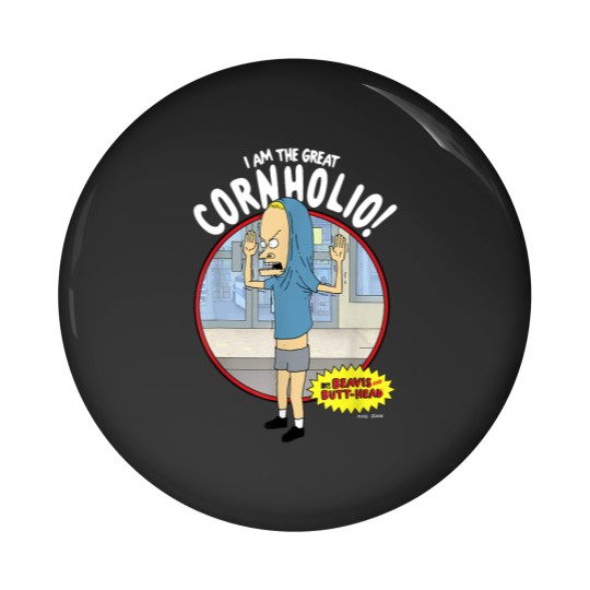 Discover Beavis and Butthead The Great Cornholio Pin Buttons