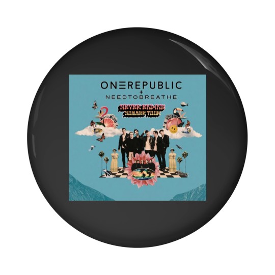 Discover OneRepublic + Need to breath Pin Buttons, OneRepublic fan Pin Buttons