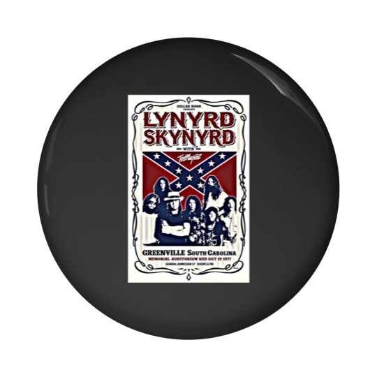 Discover Lynyrd Skynyrd Pin Buttons