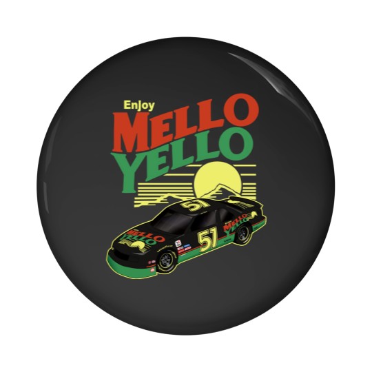 Discover Cole Trickle Mello Yello Car - Days Of Thunder - Pin Buttons