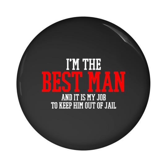 Discover Best Man Wedding Pin Buttons