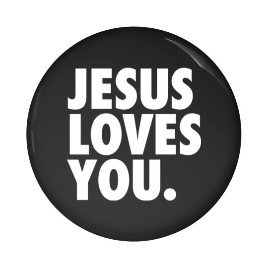 Discover JESUS LOVES YOU Pin Buttons