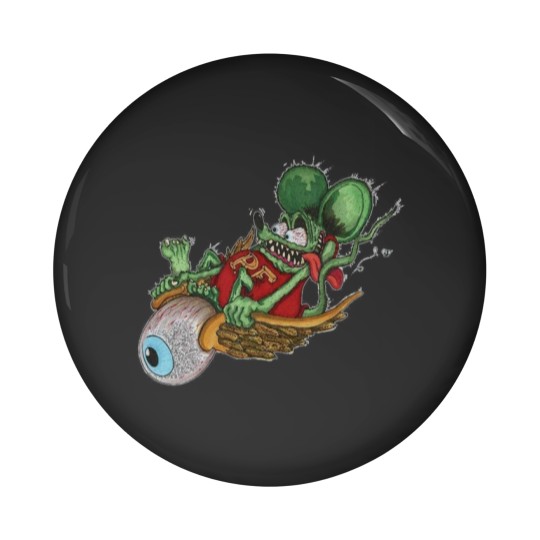 Discover Rat Fink Racerback Pin Buttons