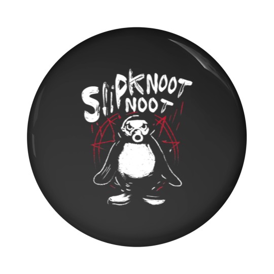 Discover Slipknoot noot Penguin Death Metal Gothic Hard Pin Buttons