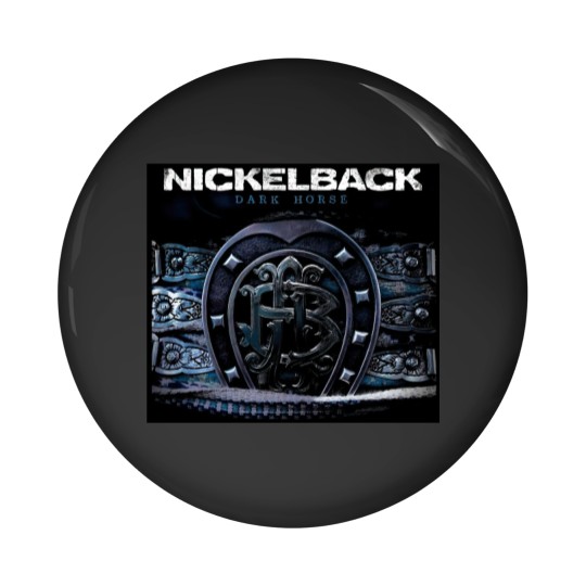 Discover Rare Dark Horse Nickelback Unisex Gift For Fans Pin Buttons