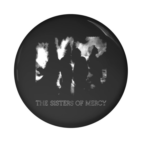 Discover The Sisters of Mercy Tour Vintage Pin Buttons - The Sisters of Mercy Pin Buttons