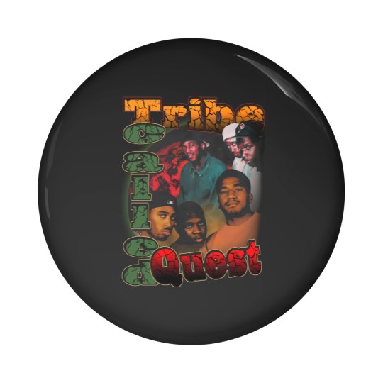 Discover A Tribe Called Quest Vintage Pin Buttons Style 90s Rapper Homage Pin Buttons