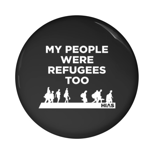 Discover HIAS My People Were Refugees Too Pin Buttons