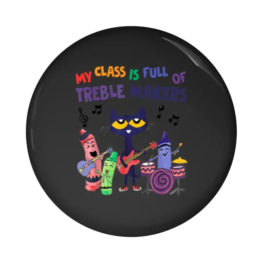 Discover My Class Is Full Of Treble Makers Music Teacher Lovers Pin Buttons