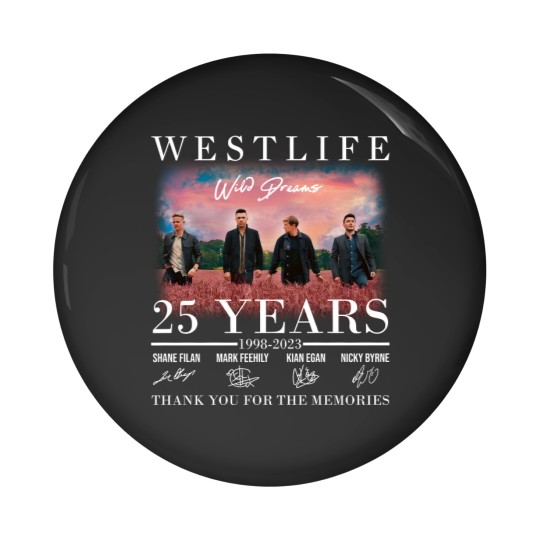 Discover Westlife Pin Buttons, Westlife Anniversary Pin Buttons, Westlife Music Pin Buttons Pin Buttons, Westlifes Signature