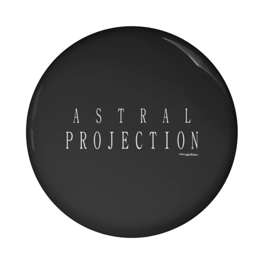 Discover Astral Projection Pin Buttons - White Pin Buttons