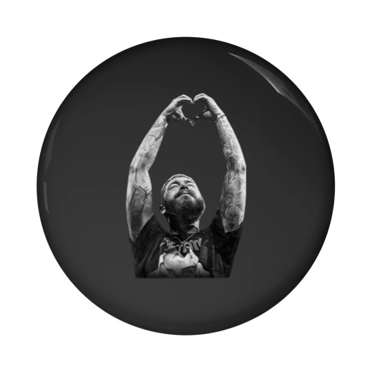 Discover Post Malone Pin Buttons, Music Lover Pin Buttons, Graphic Concert Pin Buttons