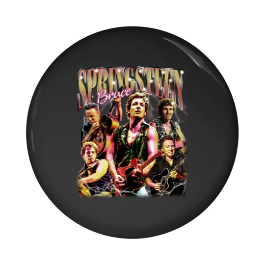 Discover Bruce Springsteen Graphic Bruce Springsteen Pin Buttons