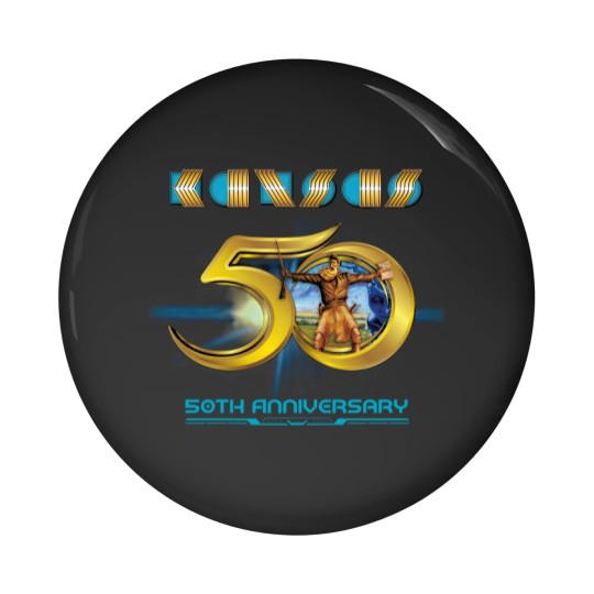 Discover Kansas Band 50th Anniversary Pin Buttons