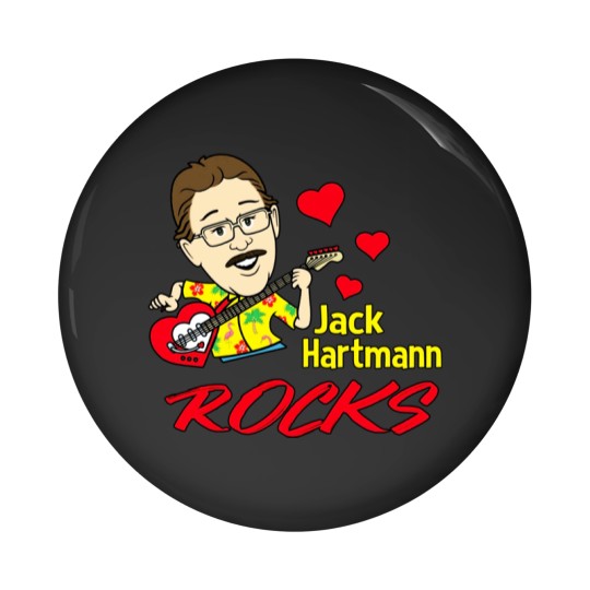 Discover Jack Hartmann Rocks Short Sleeve Gift \ Pin Buttons