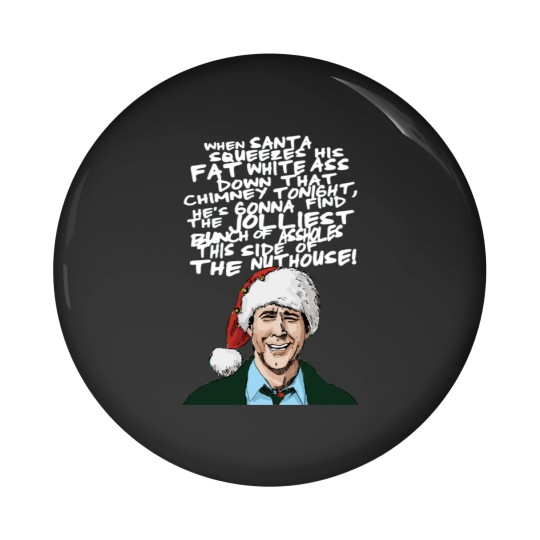 Discover Griswold alternative Christmas card Classic Pin Buttons