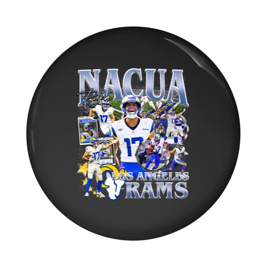 Discover Vintage 90s Graphic Style Puka Nacua Pin Buttons Football Pin Buttons