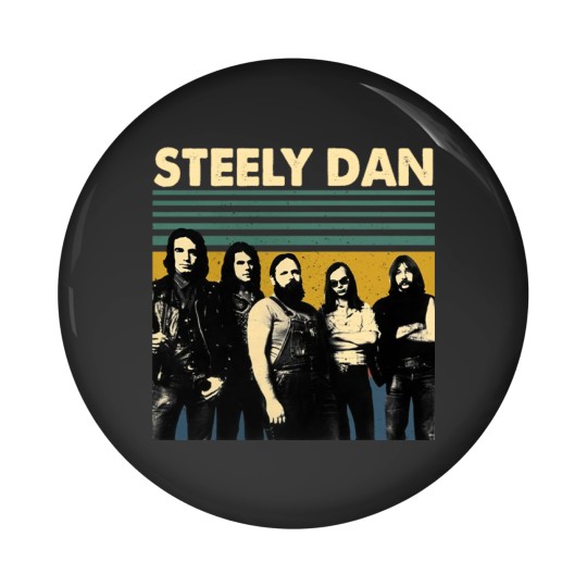 Discover Steely Dan Retro Vintage Pin Buttons, Steely Dan Gift Pin Buttons