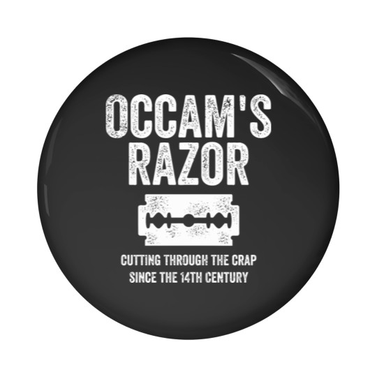 Discover Occam s Razor Pin Buttons