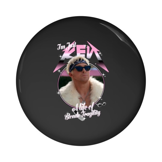 Discover I Am Kenough Barbie Pin Buttons