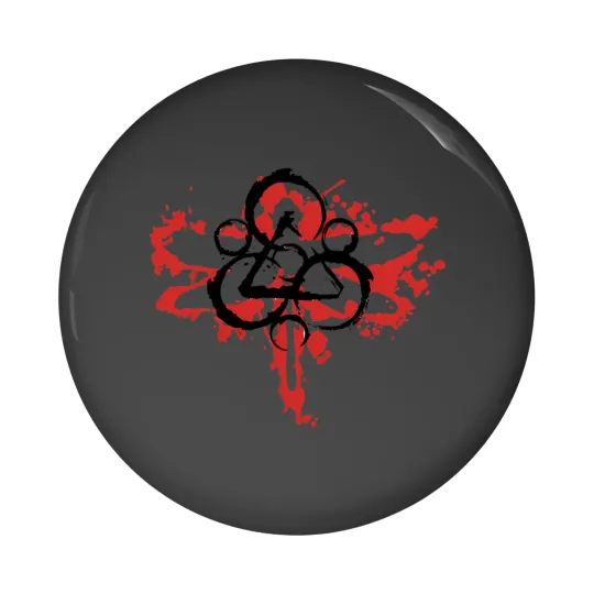 Discover Dragonfly Color Red And Black Coheed And Cambria Pin Buttons