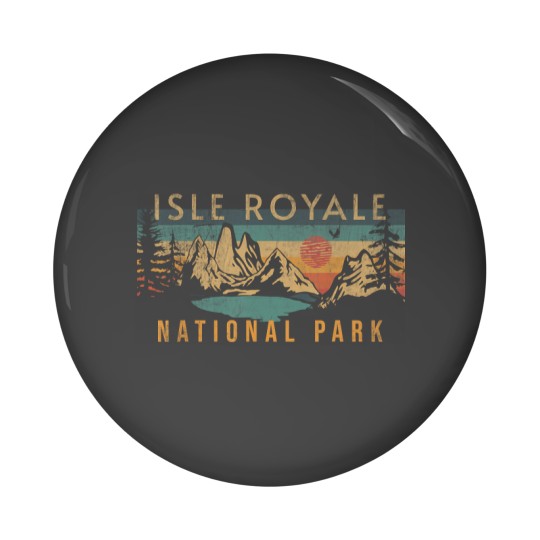 Discover isle royale national park Pin Buttons