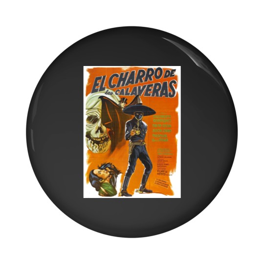 Discover El Charro De Las Calaveras Pin Buttons