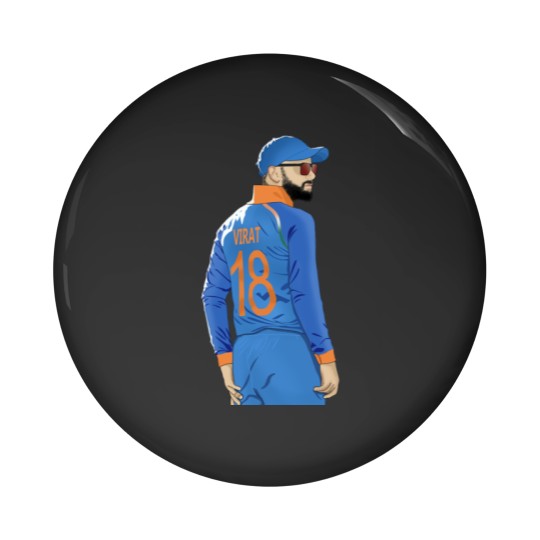 Discover Virat Kohli - Virat Kohlicricketindia1 Inch Beard1 Mo - Pin Buttons