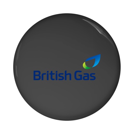 Discover British Gas-Logo Pin Buttons