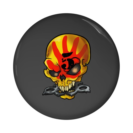 Discover Five Finger Death Punch Logo Pin Buttons