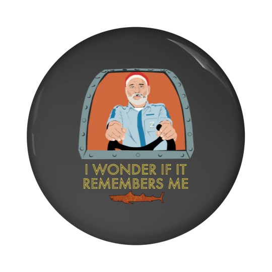 Discover Steve Zissou Pin Buttons