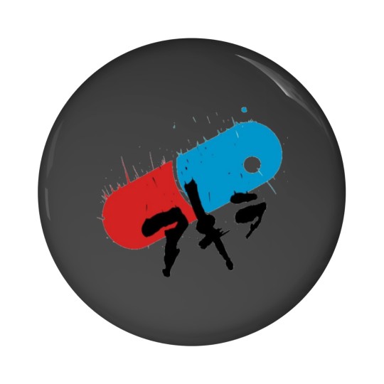 Discover Akira Pill Pin Buttons