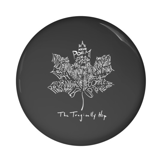 Discover Tragically Hip  (2) Pin Buttons