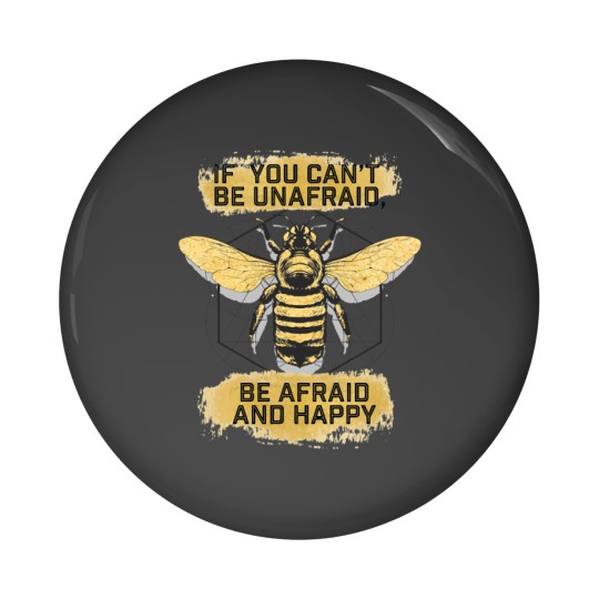 Discover be afraid and happy henry cheng raven cycle quote Pin Buttons