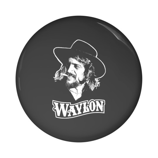 Discover Waylon1 Jennings  5 Pin Buttons