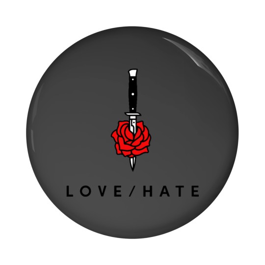 Discover LOVEHATE Pin Buttons