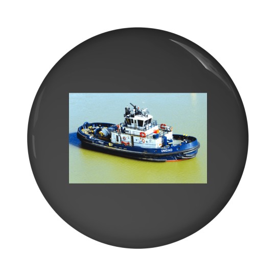 Discover Tug Boat Pin Buttons