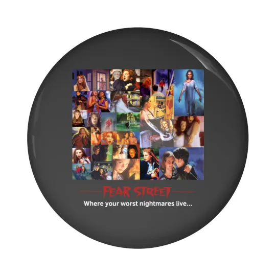 Discover Fear Street Cover Collage Pin Buttons - Fear Street - Pin Buttons