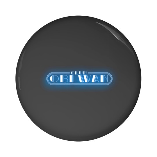 Discover Club Obi Wan Pin Buttons