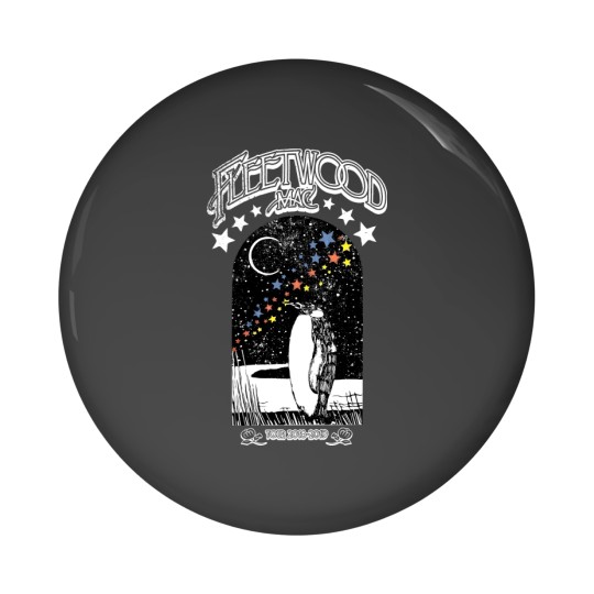 Discover Fleetwood Mac Penguin Portrait, Tour 2018-2019 White Pin Buttons