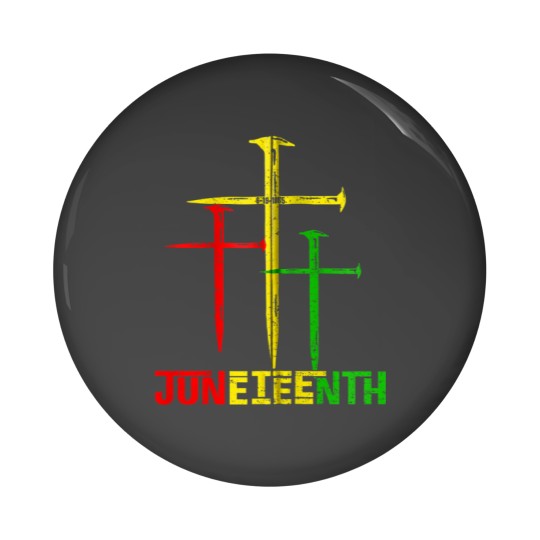 Discover Juneteenth 1865 Cross Christian Jesus African American Pride Zip Hoodie Pin Buttons