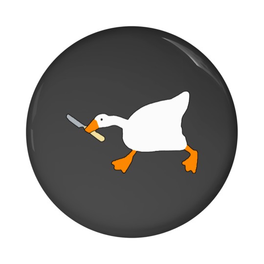 Discover Goose with KnifeUntitled Goose Game109png Pin Buttons