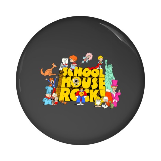 Discover School House Rock Pin Buttons