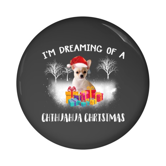 Discover Christmas Gift Idea For Chihuahua Dog Lover Family Matching Pin Buttons