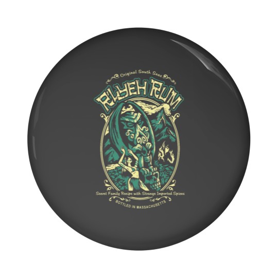 Discover R'lyeh Rum Classic Pin Buttons
