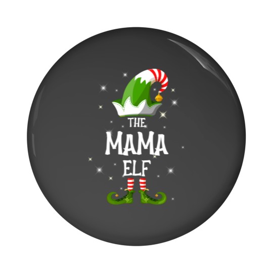 Discover The Mama Elf Family Matching Group Christmas Pin Buttons